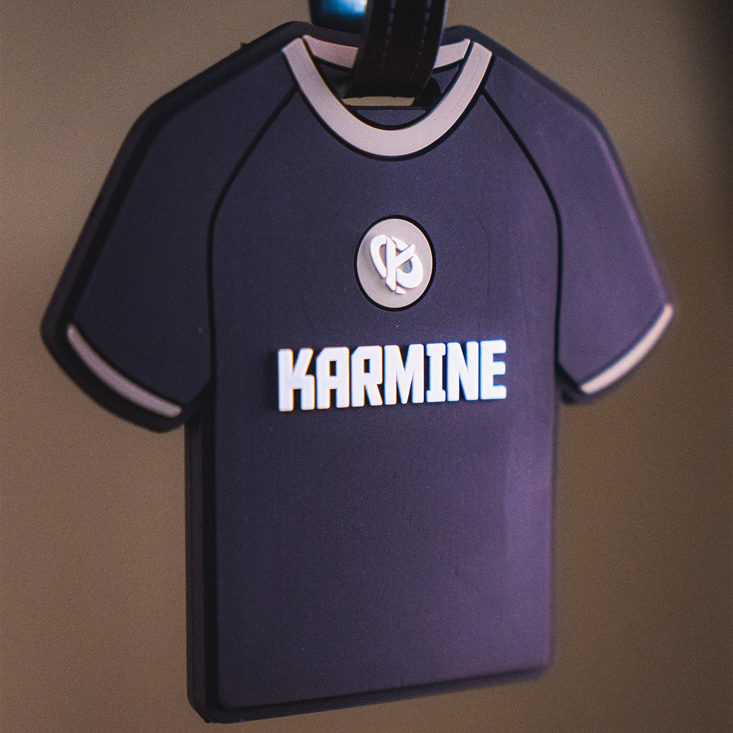 Étiquette de valise Karmine Noir - Image 3