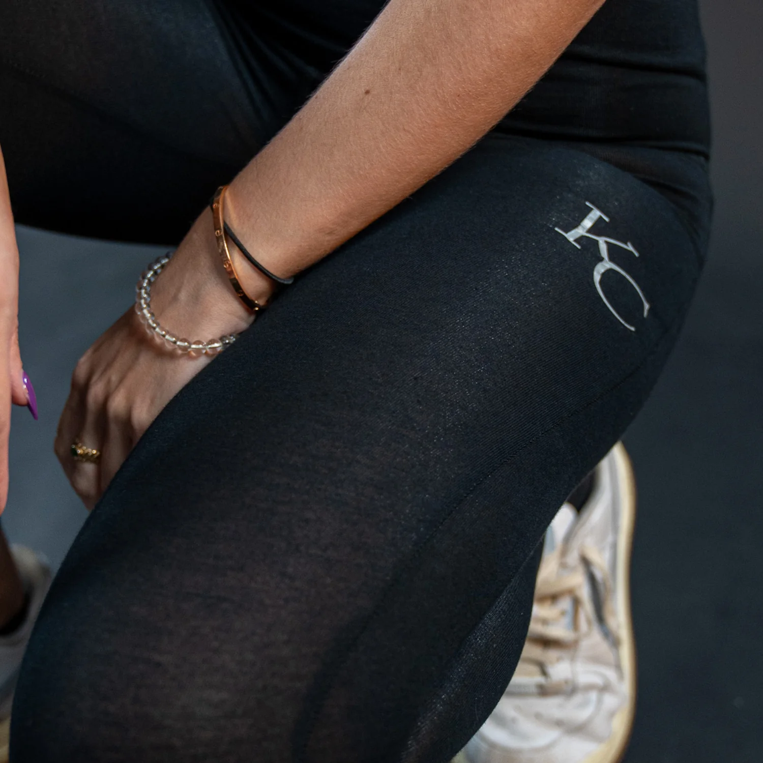 Legging Monogram Noir - Image 5