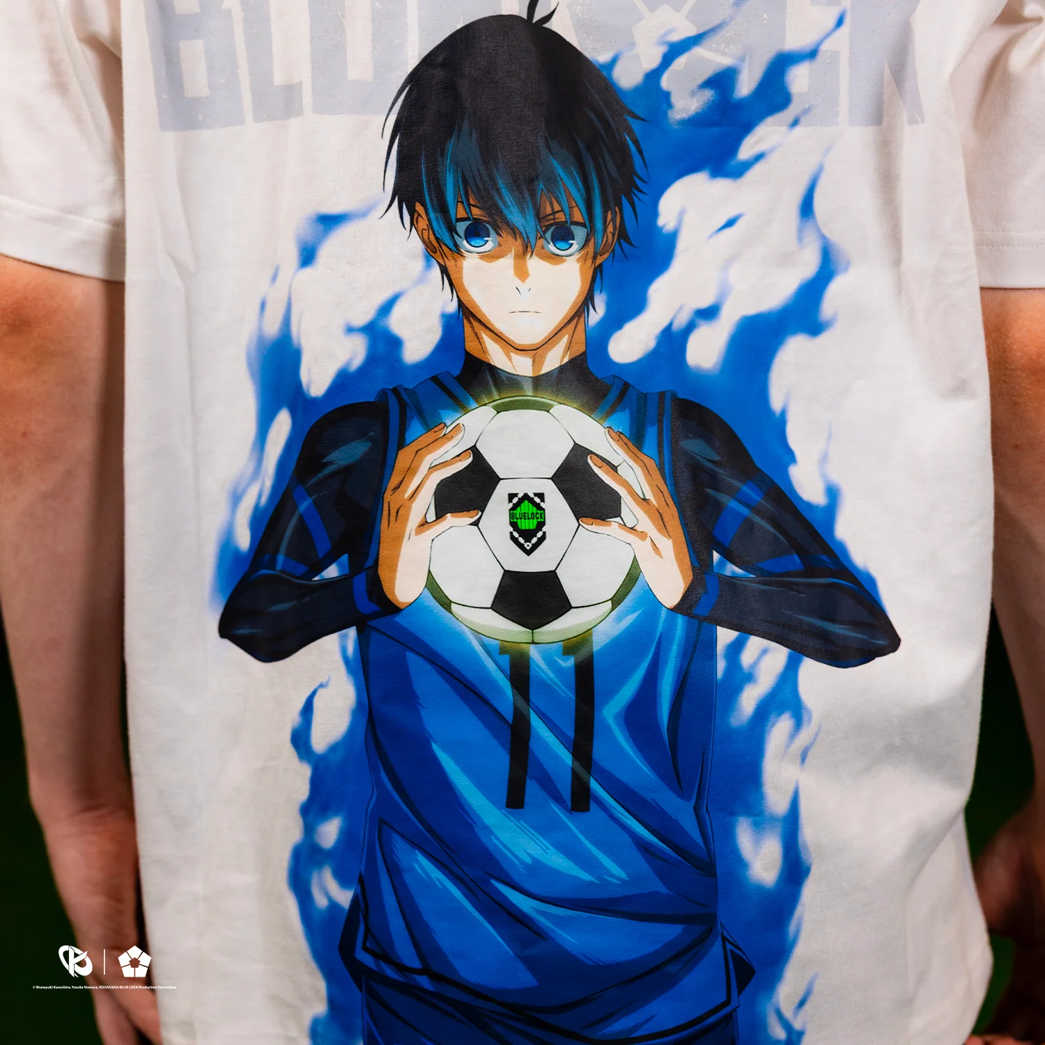 T-Shirt Gris Karmine | Blue Lock - Image 3