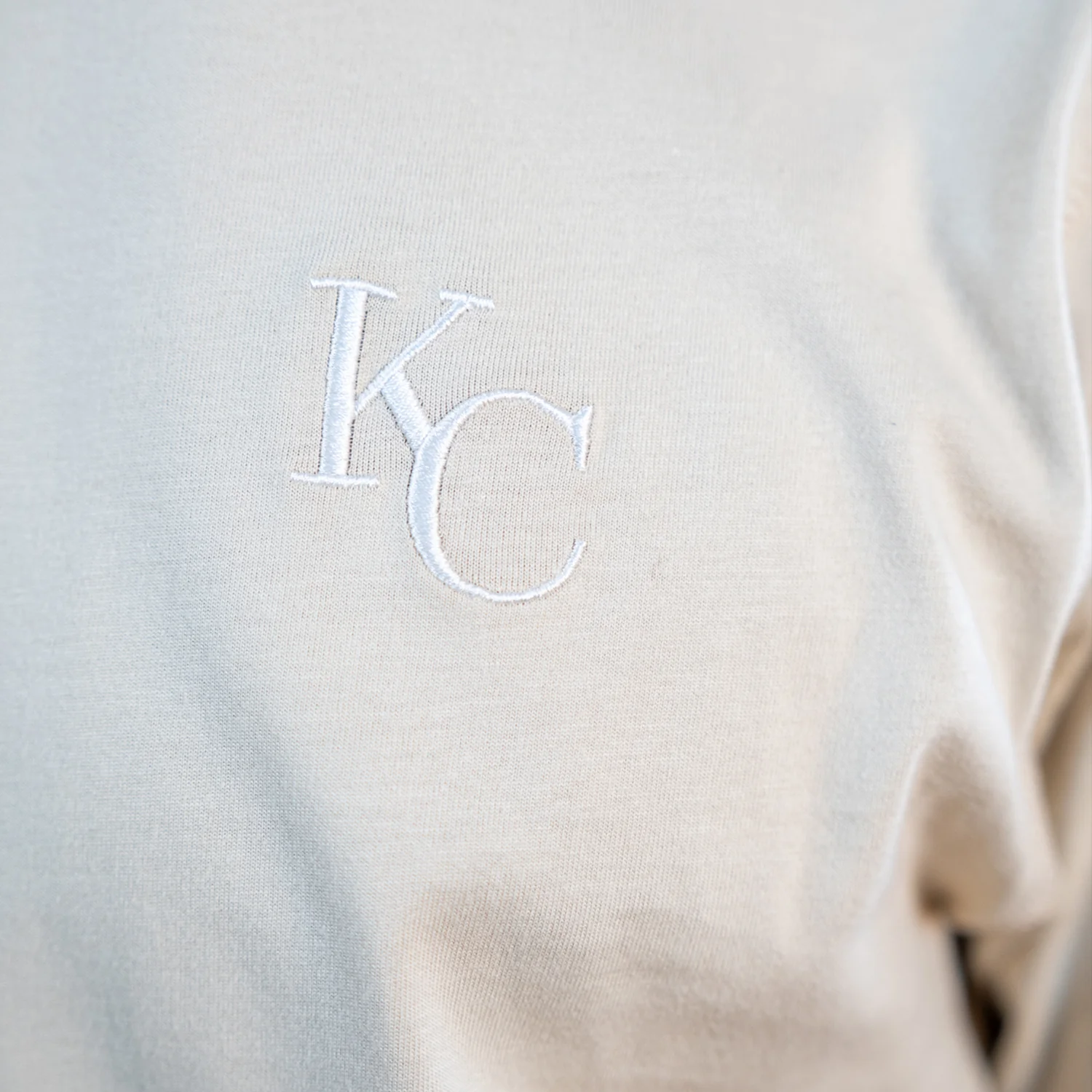 T-shirt Monogram Beige - Image 4