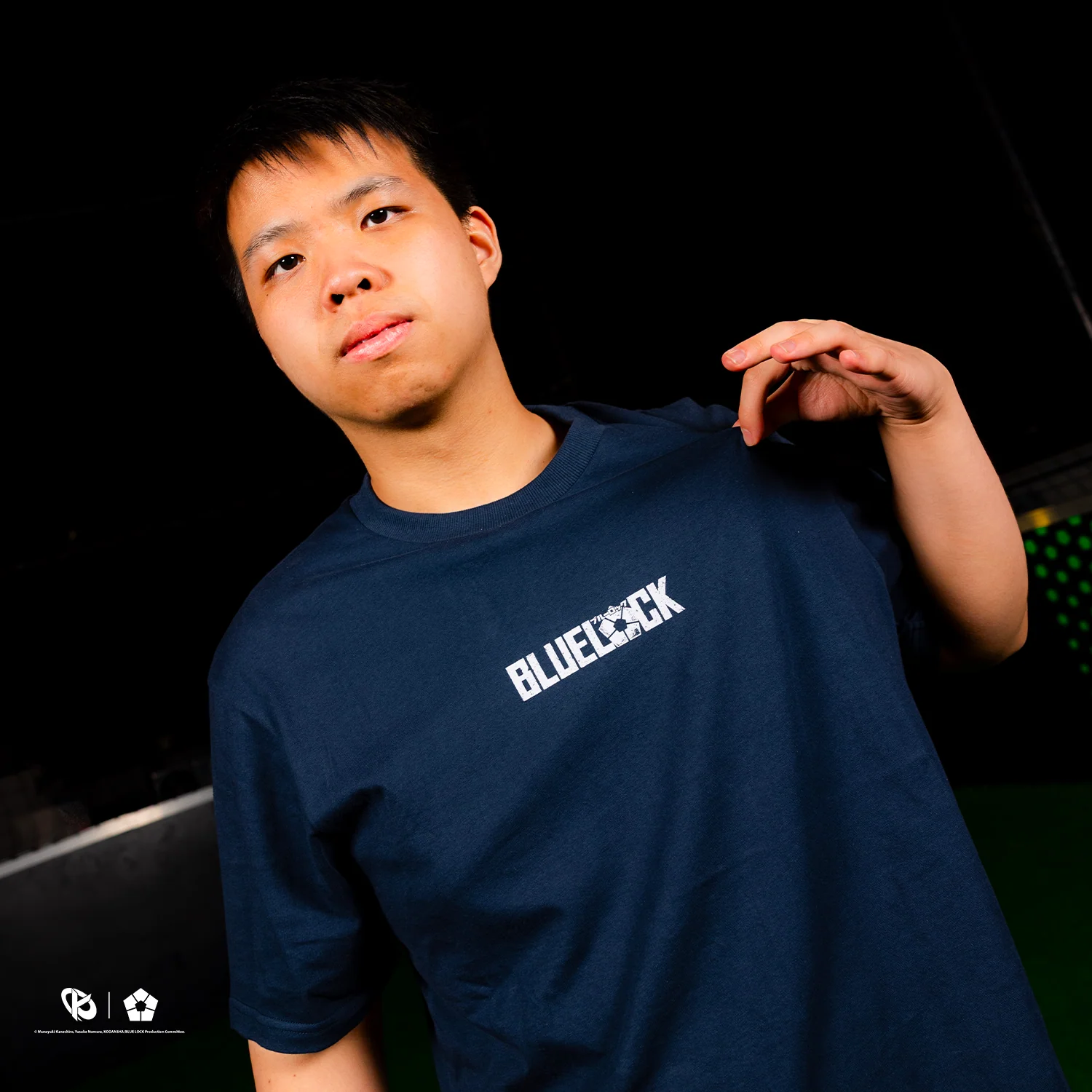 T-Shirt Navy Karmine | Blue Lock - Image 3